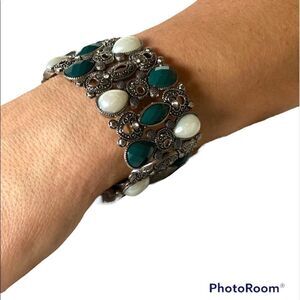 Vintage French Bracelet Beautiful Stones LBMDJ​​​​​​